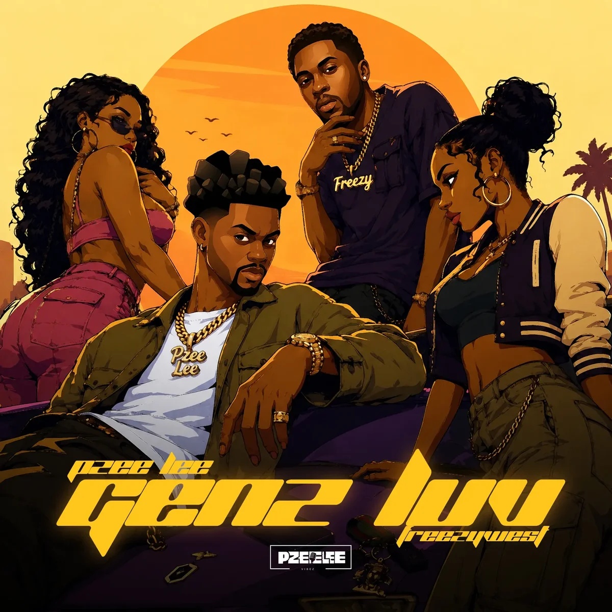 GenZ Luv by Pzeelee Vibez, Freezy West
